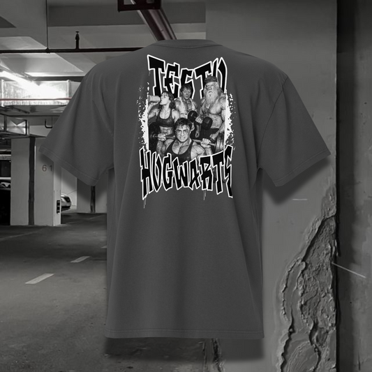 Oversized T-Shirt Testo Hogwarts